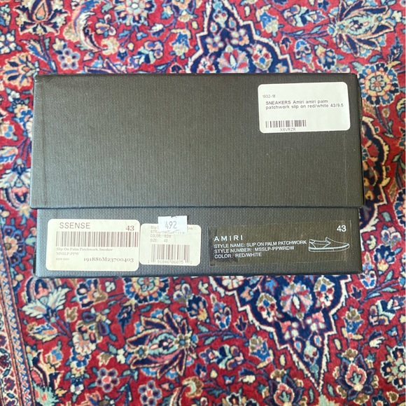 Amiri summer slip-ons - 43 - Picture 2 of 8